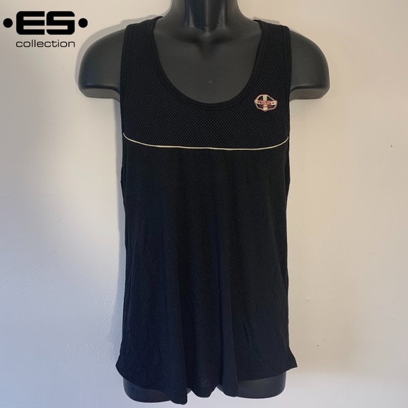 ES Collection Racer Back Tank Top XL 36 50% viscose / 50% polyester Gently worn - Picture 1 of 2